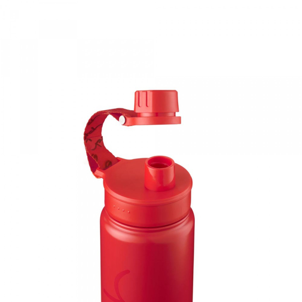 satch Trinkflasche Edelstahl Red