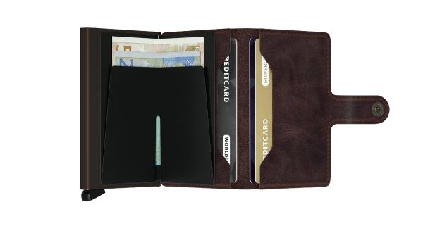 Secrid MINIWALLET Vintage chocolate