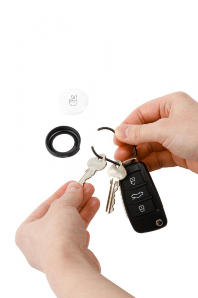 orbitkey Air Tag Slim Case black