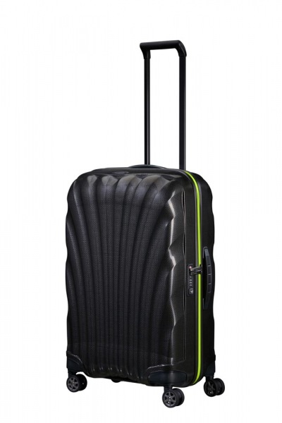 Samsonite C-Lite Spinner 69/25 Exp. LTD black/lime