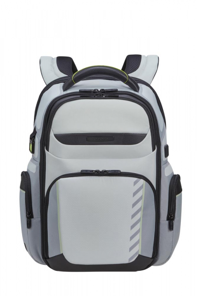 Samsonite PRO DLX 6 Backpack 15.6" 3V exp. Cool Grey/Metllic