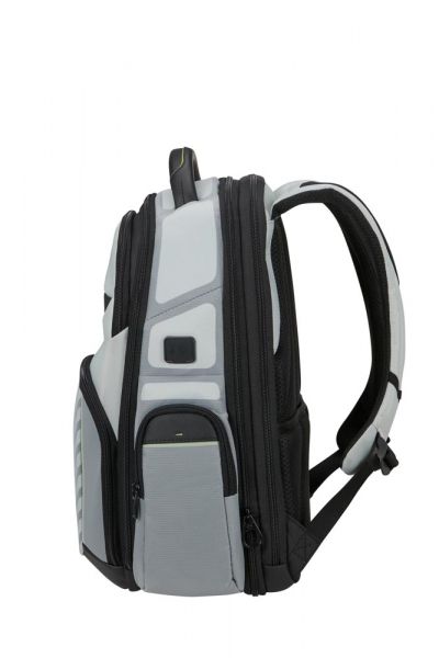 Samsonite PRO DLX 6 Backpack 15.6" 3V exp. Cool Grey/Metllic
