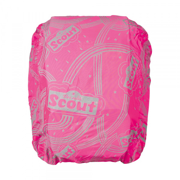 SCOUT Regenschutzhülle Neon Safety Cape pink