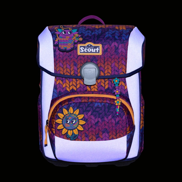 SCOUT Schultaschenset Neo Superflash Fantasy 4tlg