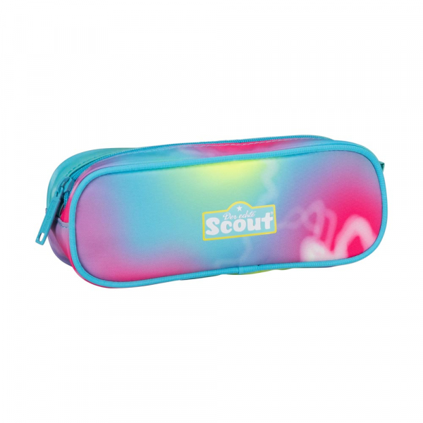 SCOUT Schultaschenset Genius Safety Light 5tlg Happy Rainbow