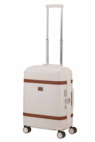 Samsonite Image Trolley mit 4 Rollen erweiterbar 55cm ivory