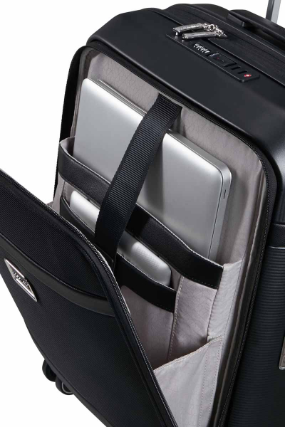 Samsonite Image Trolley mit 4 Rollen erweiterbar 55cm easy access Black