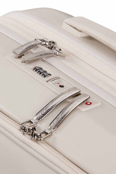 Samsonite Image Trolley mit 4 Rollen erweiterbar 55cm easy access Ivory