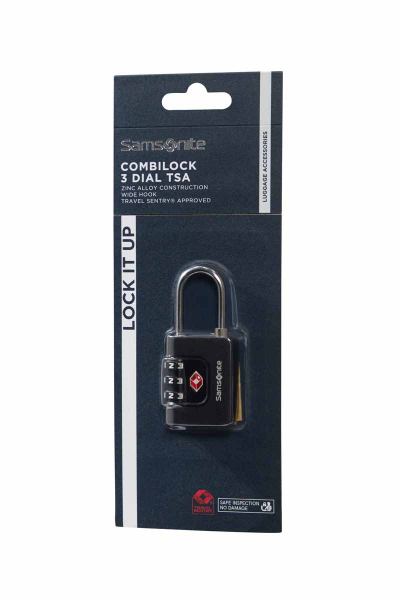 Samsonite TA REVOLUTION Combilock 3 Dial TSA  black