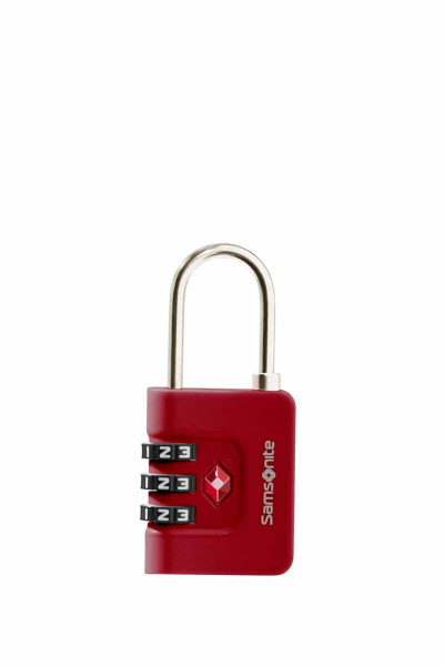 Samsonite TA REVOLUTION Combilock 3 Dial TSA red
