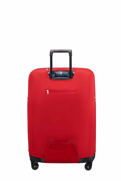 Samsonite foldable luggage cover M red