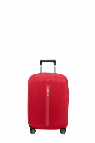 Samsonite foldable luggage cover S red