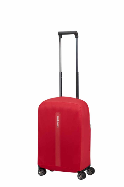 Samsonite foldable luggage cover S red