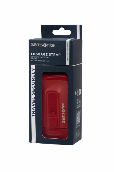 Samsonite TA REVOLUTION Luggage StrAP 50MM RED