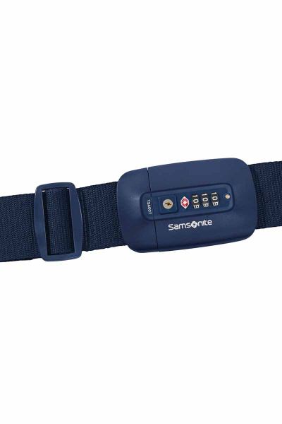 Samsonite TA REVOLUTION Luggage Strap TSA Lock midn. blue