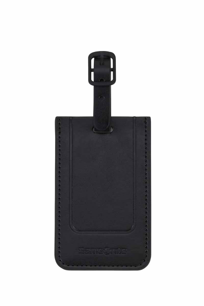 Samsonite TA REVOLUTION  Rectangle Luggage TagX2 black