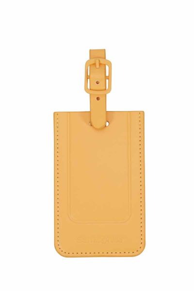 Samsonite TA REVOLUTION  Rectangle Luggage TagX2 yellow