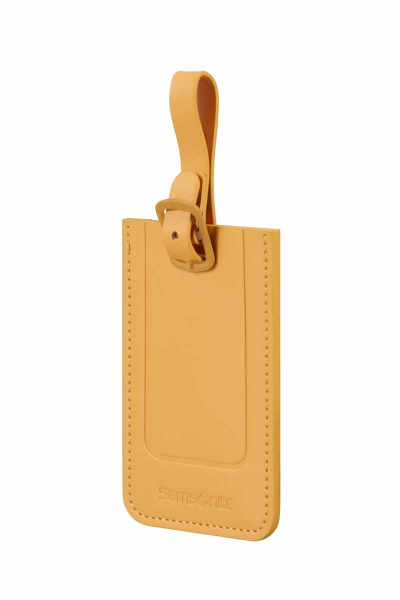 Samsonite TA REVOLUTION  Rectangle Luggage TagX2 yellow