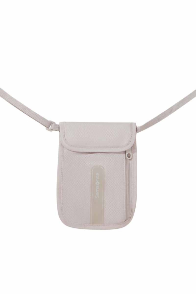 Samsonite TA REVOLUTION RFID NECK POUCH SCLIP. GREY
