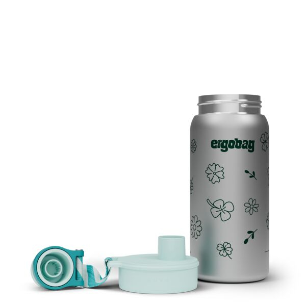 Ergobag Blumen Edelstahl Trinkflasche 25/26