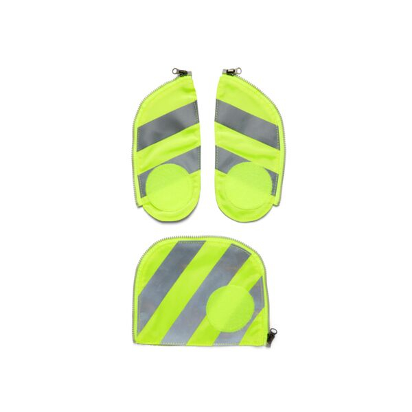 ergobag Fluo-Zip Set mit ReflektorstreifenGelb