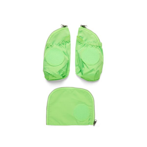 ergobag Fluo Seitentaschen Zip-SetGrün