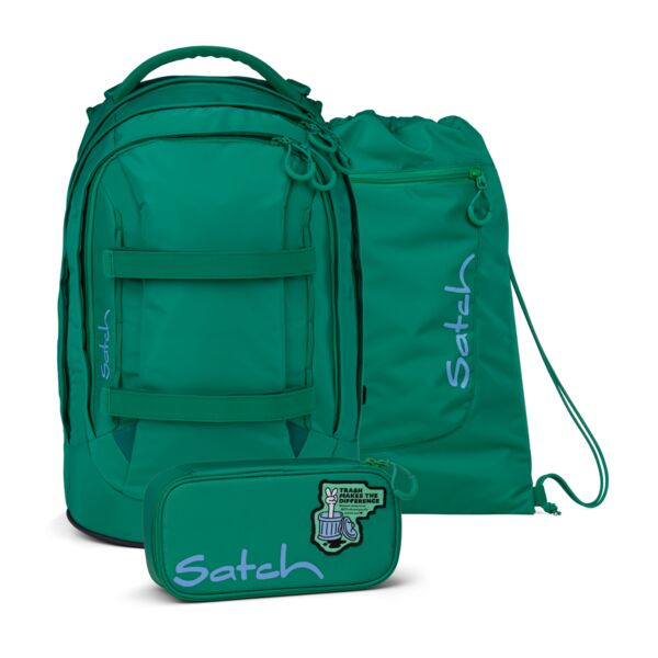 satch PACK Rucksack Set Fearless Green