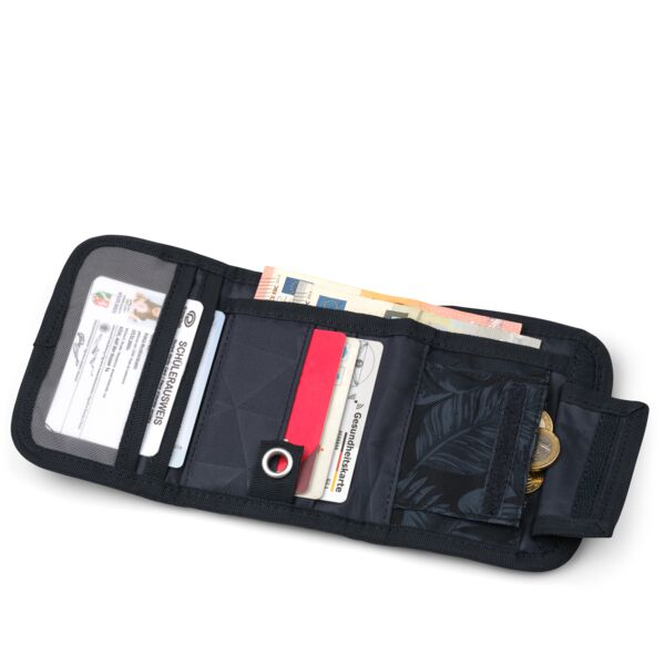 satch Wallet Midnight Jungle