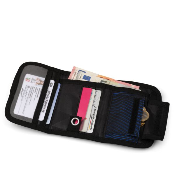 satch Wallet Seismic Blue