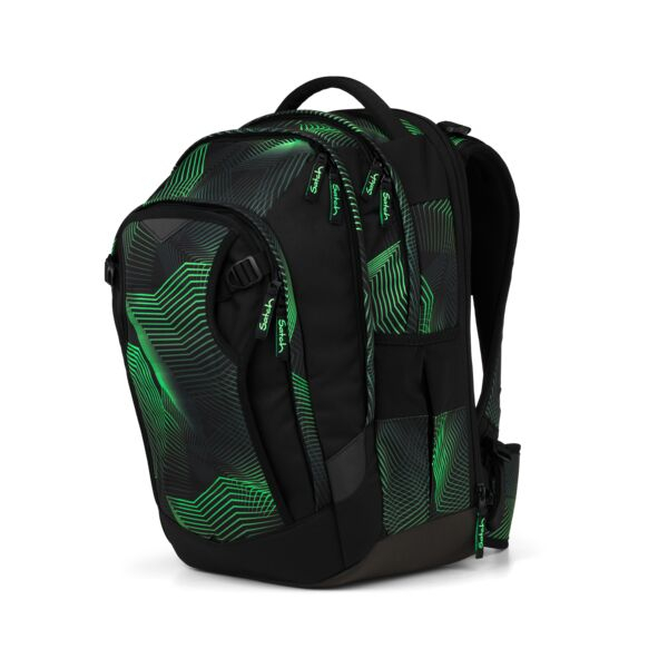 satch Match plus Rucksack  Seismic Green