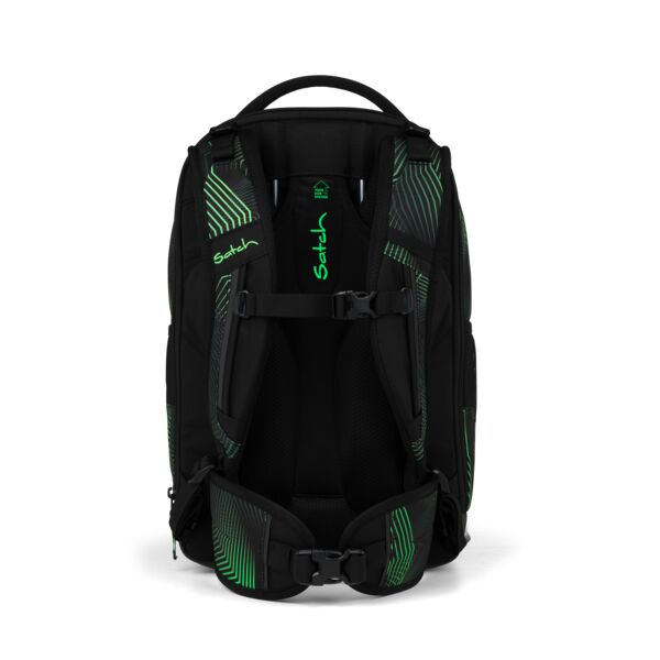 satch Match plus Rucksack  Seismic Green