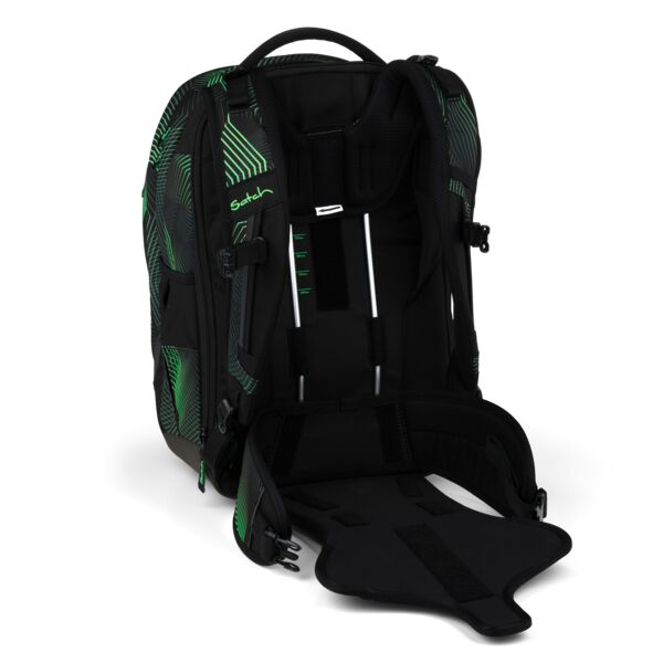 satch Match plus Rucksack  Seismic Green