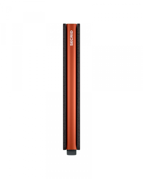 Secrid Slimwallet Matte Truffle & Orange