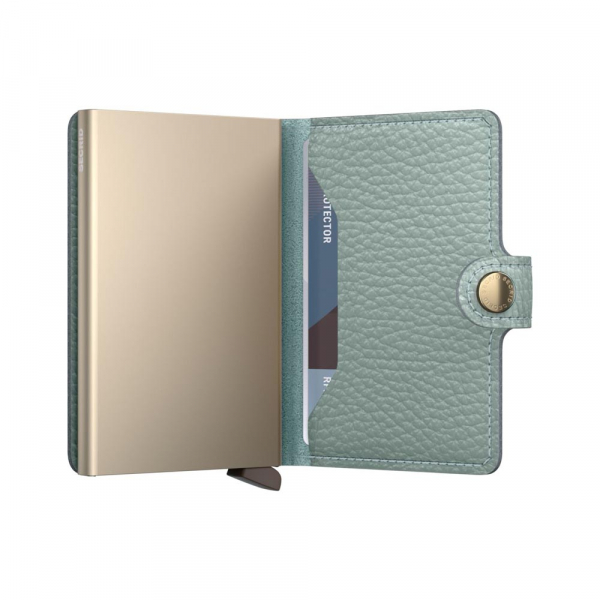 Secrid Miniwallet Pebble sea green