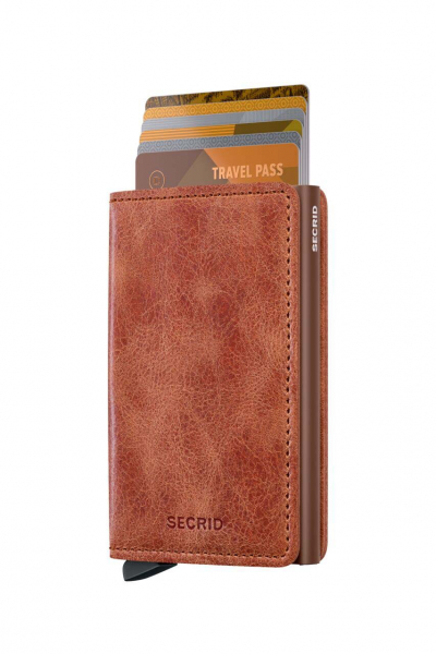 Secrid SLIMWALLET Vintage Cognac Brown