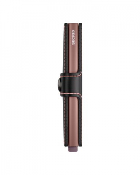 Secrid Miniwallet MIRUM Plant-Based black rose