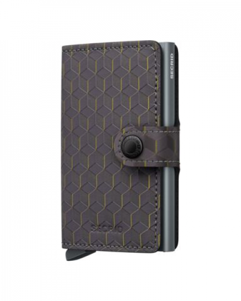 Secrid Miniwallet Optical Grey Yellow