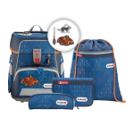 Step by Step SPACE SCHLEICH Eldrador Lave Dragon Schoolbag-Set Special Edition