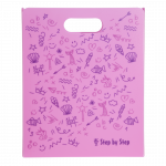 StepbyStep Faltbare Heftbox mit Tragegriff Pink
