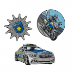 SCOUT Funny Snaps Move Blue Police 3er Set