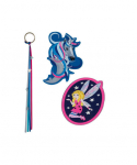 DerDieDas WECHSELBUTTONS 3-TLG. Blue Fairy
