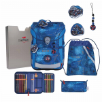 Schultaschenset ErgoFlex Easy Turbo Spee DER DIE DAS 5tlg