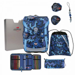 Schultaschenset ErgoFlex Easy Dark Drago DER DIE DAS 5tlg