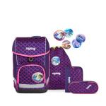 Ergobag cubo Schulranzen Set pearl diving bear
