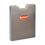 SCOUT Heftbox  grau   A4