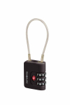 Samsonite TA REVOLUTION Cablelock 3 Dial TSA black