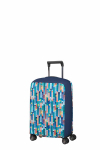 Samsonite foldable luggage cover S city print