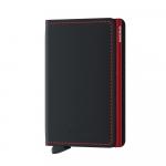 Secrid Slimwallet Matte Black & Red