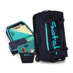 Satch Quest 3 tlg. Reisekoffer Set 60 l Jet Mint