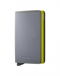 Secrid SLIMWALLET Matte Grey Lime